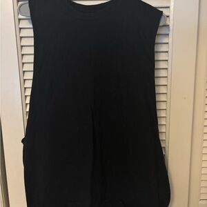 Athletic Works Black Sleeveless Tank Top